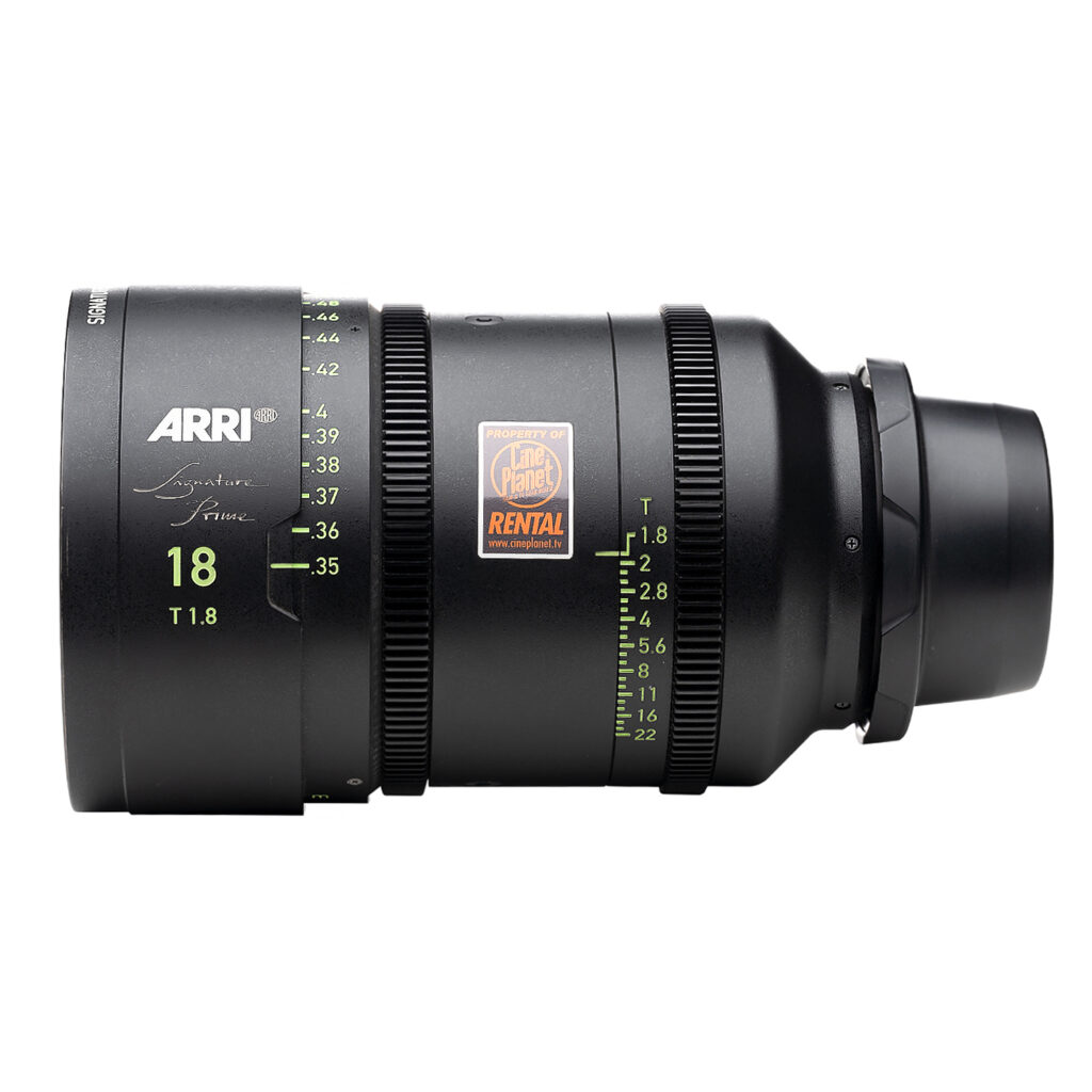 arri signature prime 18mm