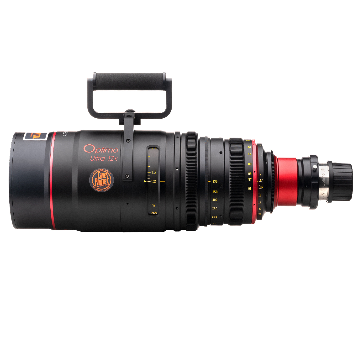 Angenieux Optimo Ultra 12x FF/VV 36-435mm T4.2 (CF 1.52m / 5') - Cineplanet