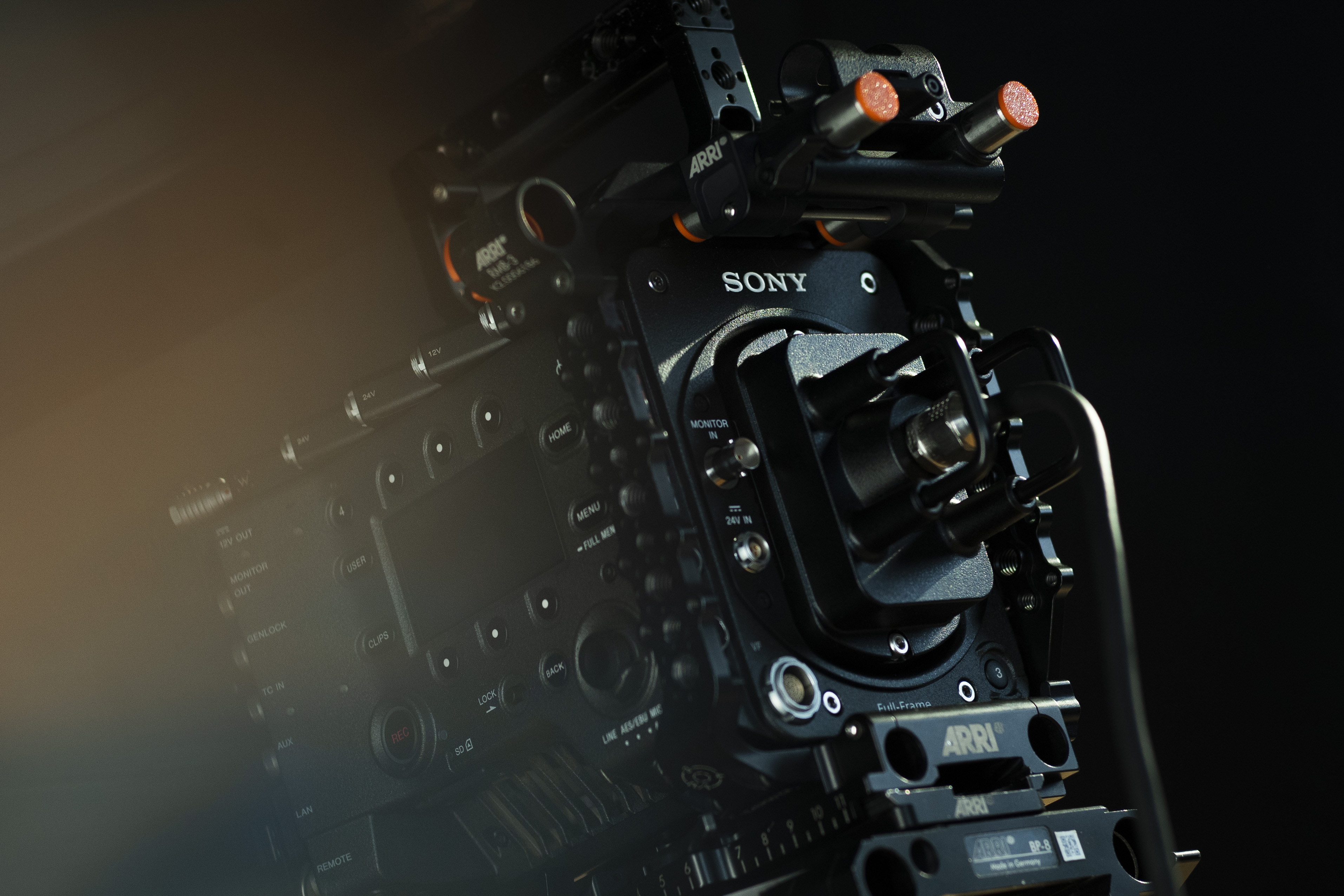Sony Rialto Mini Mounted on ARRI Rig